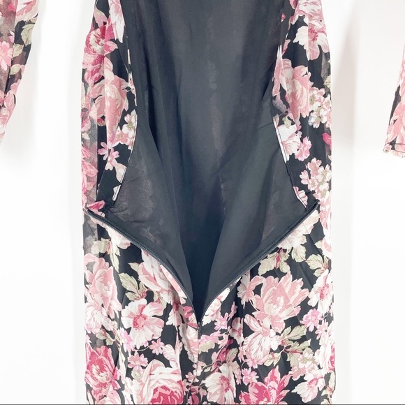 NWT Bardot Garden Floral Maxi Dress Rose Garden 10 - Picture 12 of 14